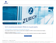 Tablet Screenshot of agenziazurich.it
